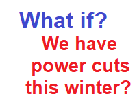 Potential Winter Power Cuts?
